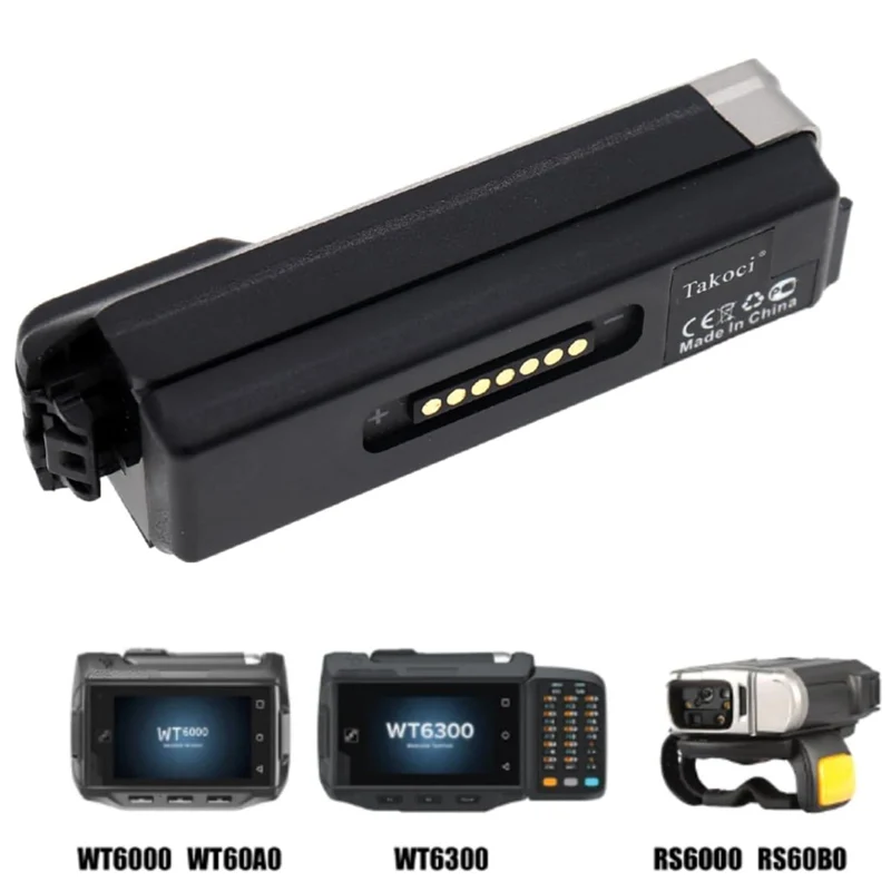 BT000262A01 Replacement Battery For Zebra RS6000 WT6000 Barcode Scanner