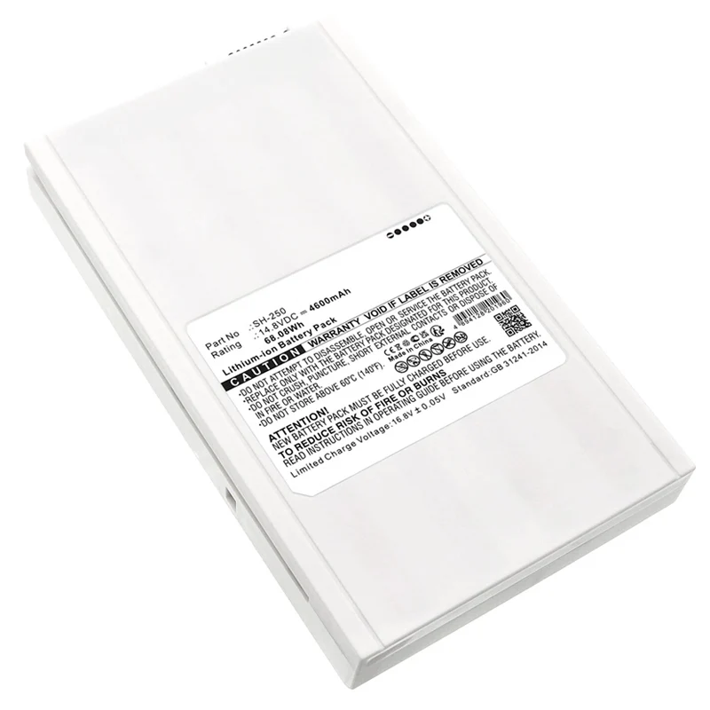 SH-250 Replacement Battery For Medical model of brand GE Logiq Book