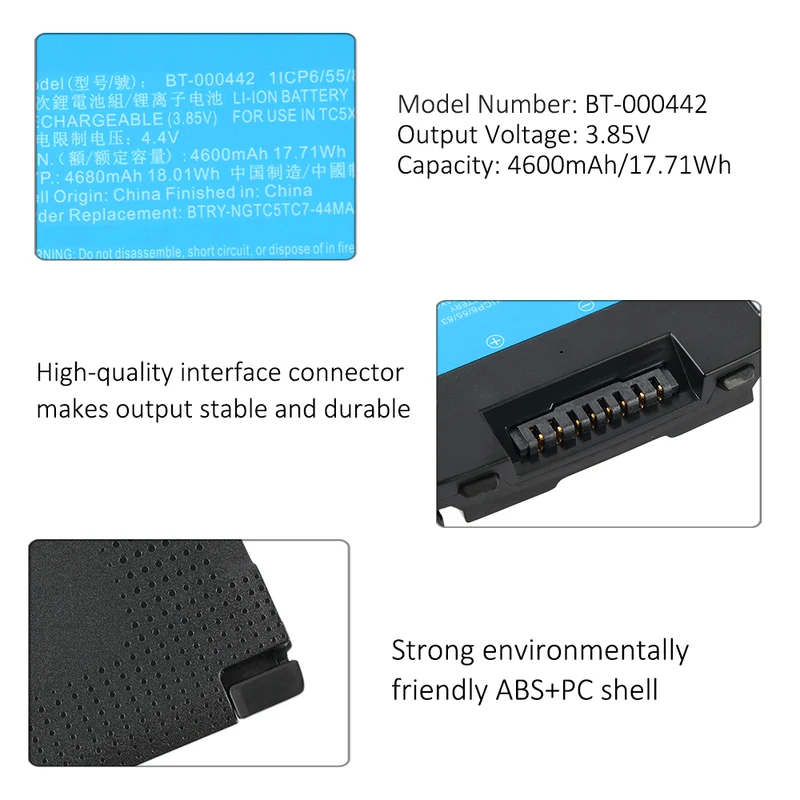 Replacement Battery For Zebra TC53 TC58 Barcode Scanner Mobile Computer