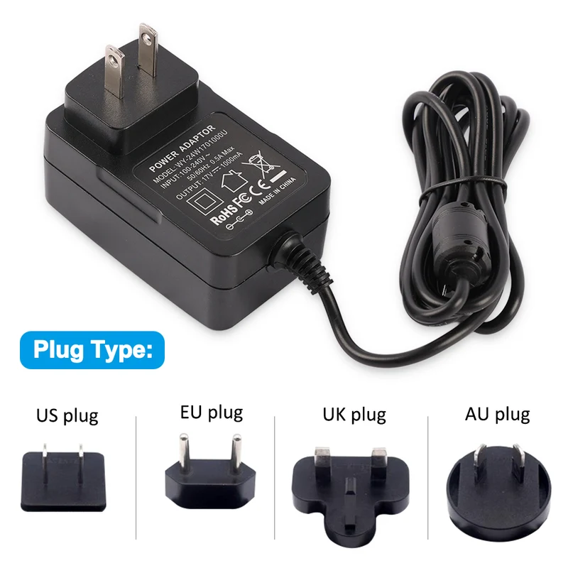 WY-24W1701000U Power Adapter Replacement For BOSE Soundlink I II III 5.5X2.5mm