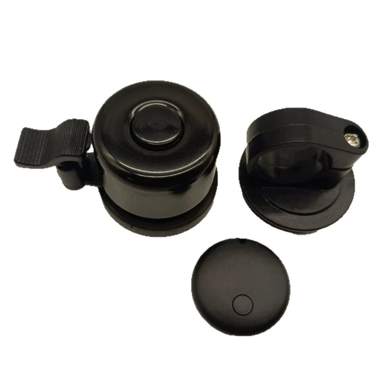 T01 Apple FindMy Bicycle Bell GPS Tracker - MFi Certified AirTag Alternative for Bike Security