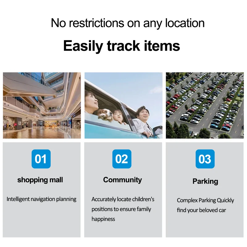 F15 iOS GPS Tracker for Luggage, Bags & Equipment–Smart Locator, Real-Time Tracking, Long Battery Life