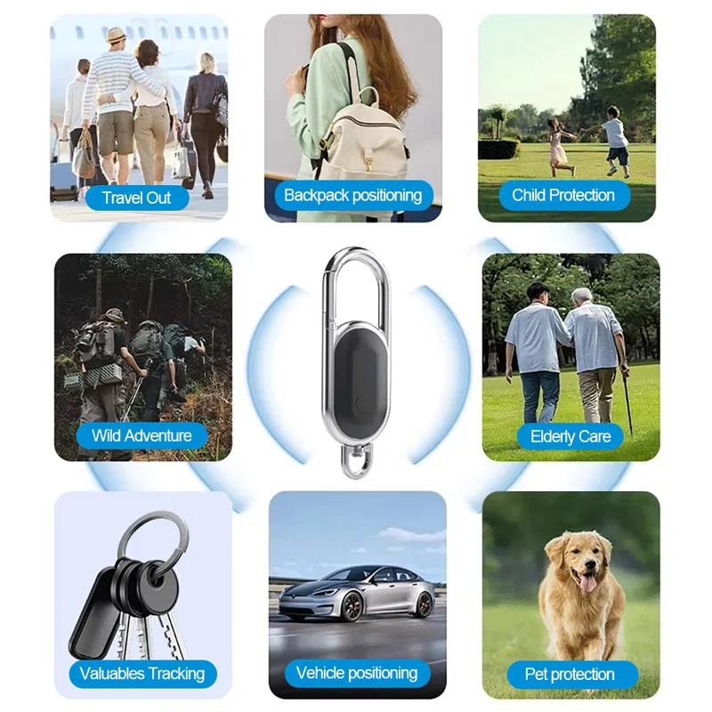 F15 iOS GPS Tracker for Luggage, Bags & Equipment–Smart Locator, Real-Time Tracking, Long Battery Life