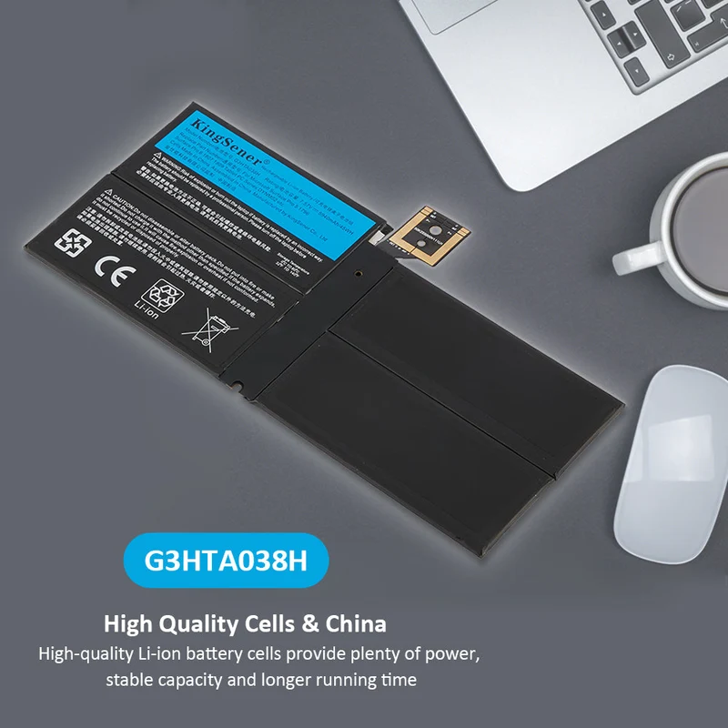G3HTA038H DYNM02 Laptop Battery for Microsoft Surface Pro 5 1796 Series Tablet | EU Stock