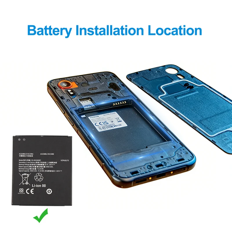 EB-BG556GBY Replacement Battery For Samsung Galaxy Xcover 7 (SM-G556)