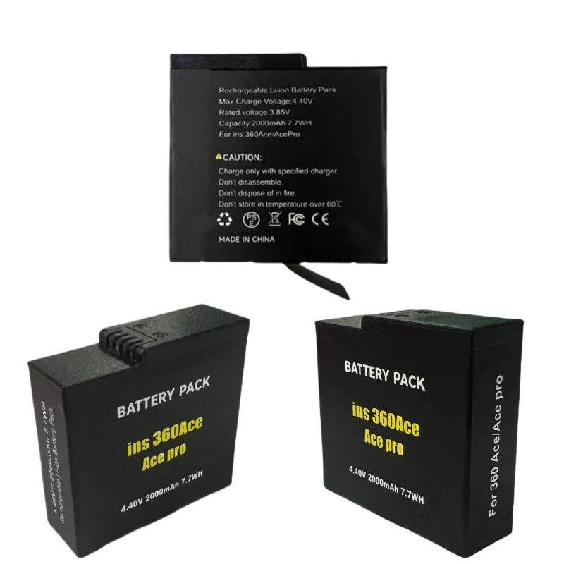 Replacement Battery for Insta360 Ace Pro 2 / Ace Action Camera