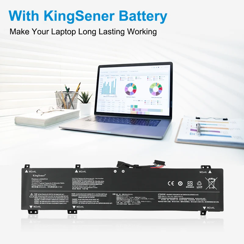 L22D4PC2 Laptop battery For Lenovo LOQ 16APH8 16IRH8 Series