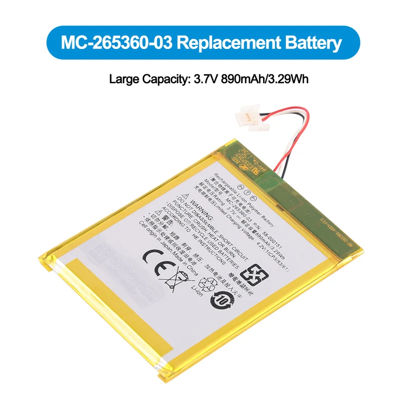 MC-265360-03 Replacement Battery For Kindle 7