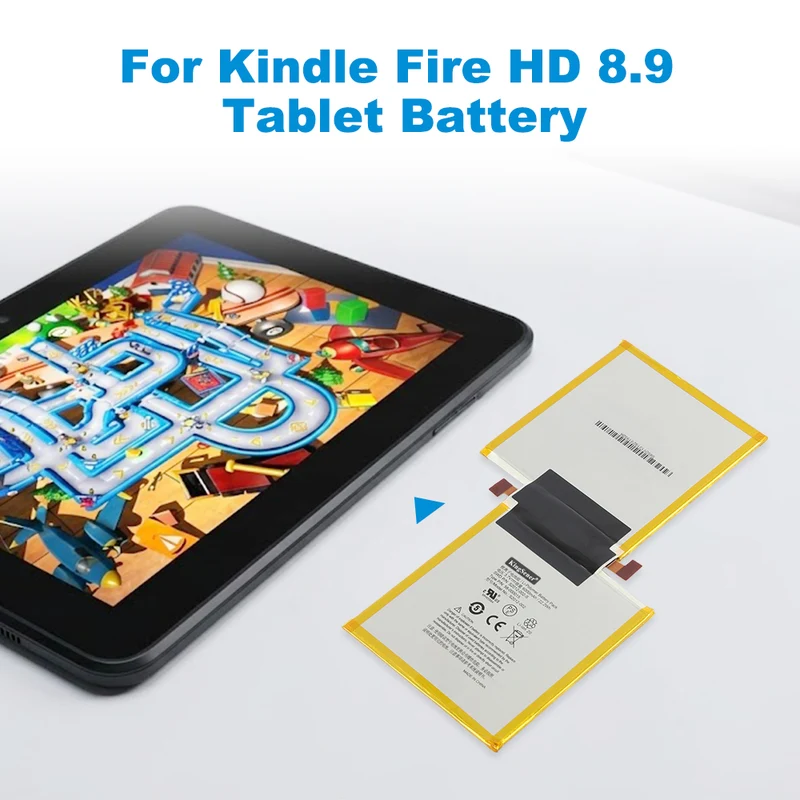 S2012-002 Replacement Battery For Kindle Fire HD 8.9" (2nd Gen)