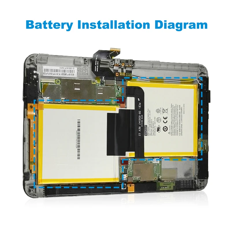 S2012-002 Replacement Battery For Kindle Fire HD 8.9" (2nd Gen)