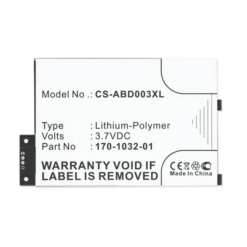 170-1032-01 Replacement Battery For Kindle 3