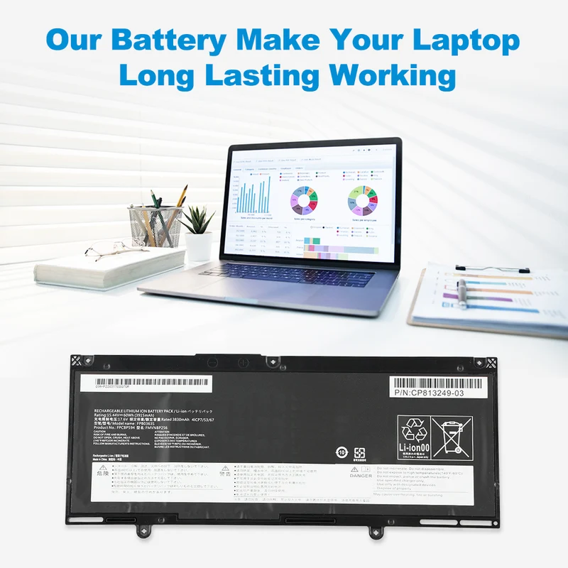 FPB0363S FPCBP594 Laptop Battery For Fujitsu LifeBook E4412 E5412 E5413