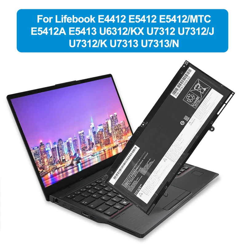 FPB0363S FPCBP594 Laptop Battery For Fujitsu LifeBook E4412 E5412 E5413