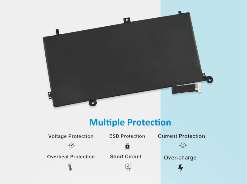 HB46K497ECW 3800mAh/42.2WH Laptop Battery For Huawei Matebook D 2018 PL-W19 MRC-W60 PL-W29 MRC-W00