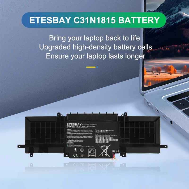 C31N1815 Laptop Battery For ASUS Zenbook 13 UX333 UX333F UX333FA UX333FN | CA Stock