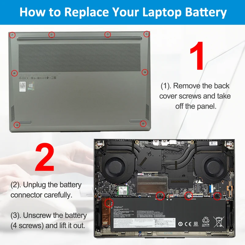 L20L4PD3 L20M4PD3 Laptop Battery For Lenovo ThinkBook 16p Gen 2