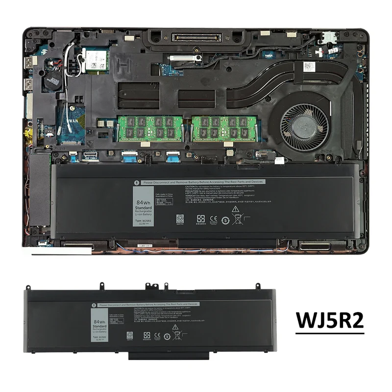 WJ5R2 Laptop Battery For Dell Precision 15 3510 M3510 Latitude 5570 E5570 4F5YV