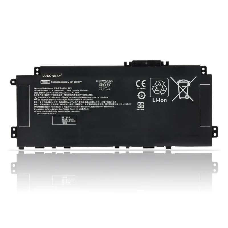 PV03XL PP03XL Laptop Battery For HP Pavilion x360 13-BB 14-DV 14-DW 14M-DW 14-DK LUSONBAY UK SHIP