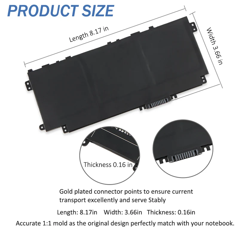 PV03XL PP03XL Laptop Battery For HP Pavilion x360 13-BB 14-DV 14-DW 14M-DW 14-DK LUSONBAY UK SHIP