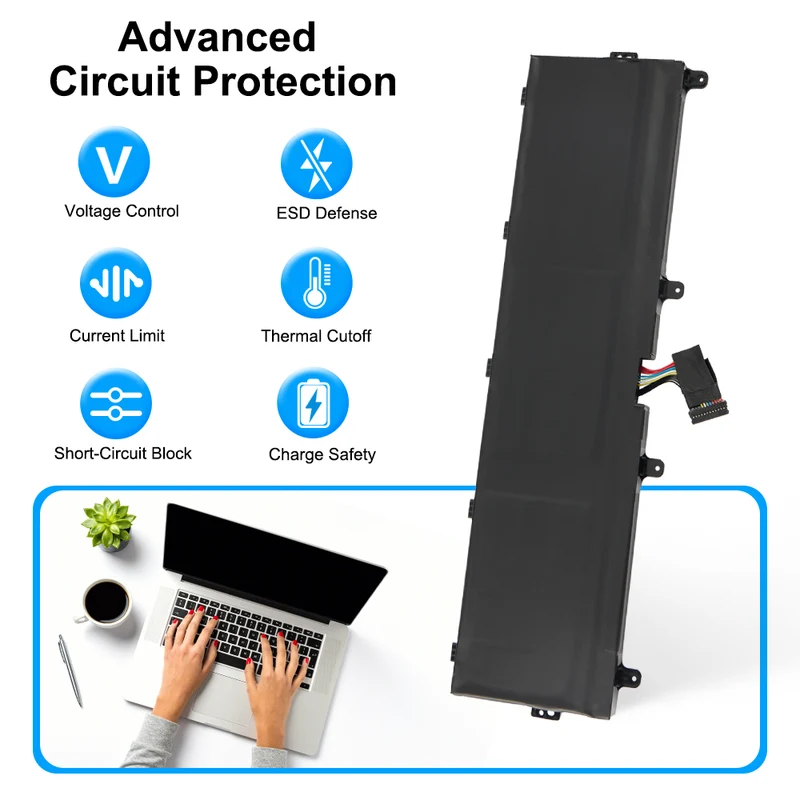 L17C6P51 01AV498 Laptop Battery For Lenovo ThinkPad P72 P73 Series Notebook | EU Stock