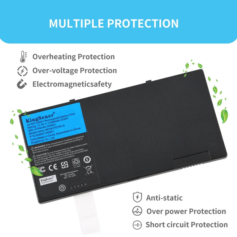 Getac F110 Battery BP3S2P2100-S 2428636D0004 4418636D0001 48Wh