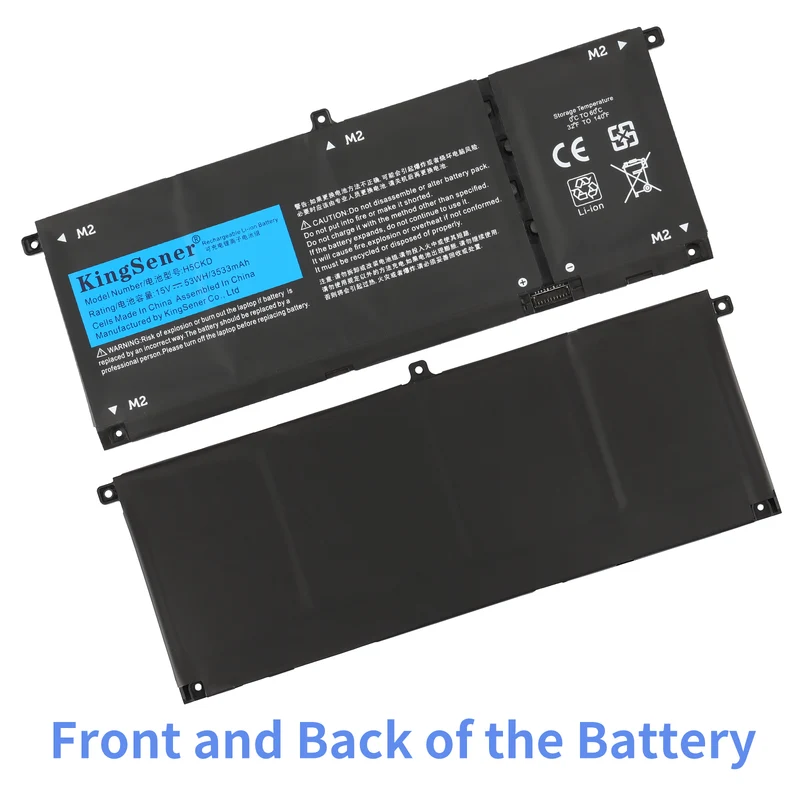H5CKD 53Wh Battery for Dell Inspiron 5408 5508 Latitude 3410