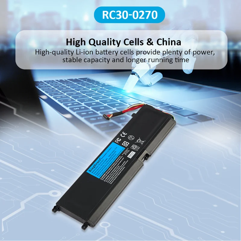 RC30-0270 Battery for Razer Blade 15 Base Stealth 2018 RZ09-03006 — 15.4V 65Wh