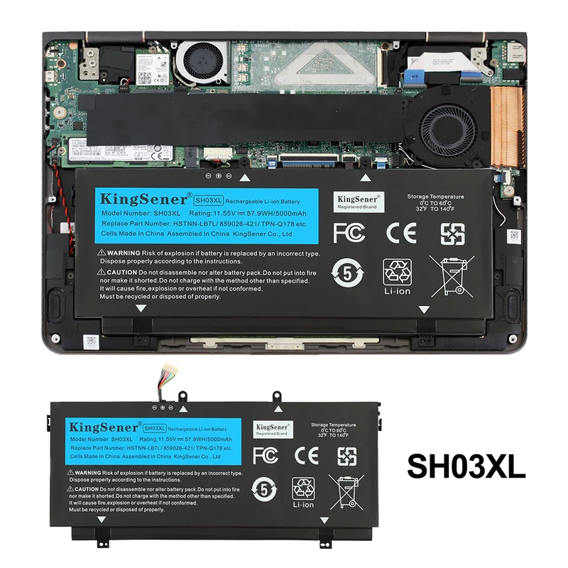 SH03XL CN03XL 859026-421 Battery For HP ENVY 13-AB 13-AB003NF | EU Stock