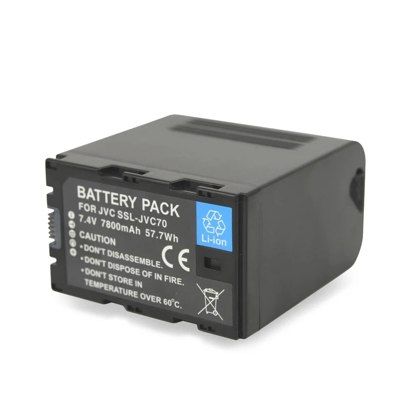 SSL-JVC70 Replacement Camera Battery For JVC HM600 650HMQ10