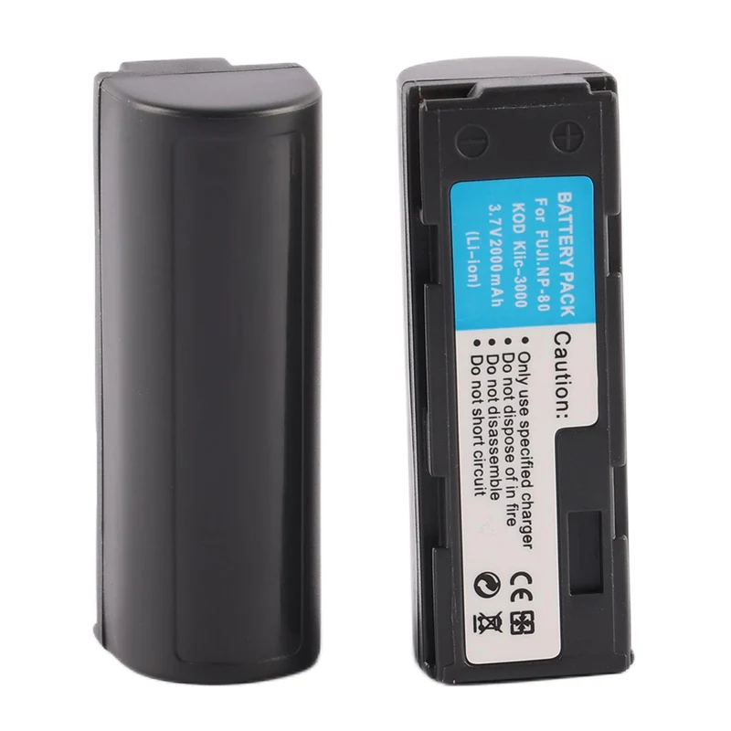 NP-80 Replacement Camera Battery For Fuji FinePix 6900 Zoom MX-1700 MX-1700Z NP80