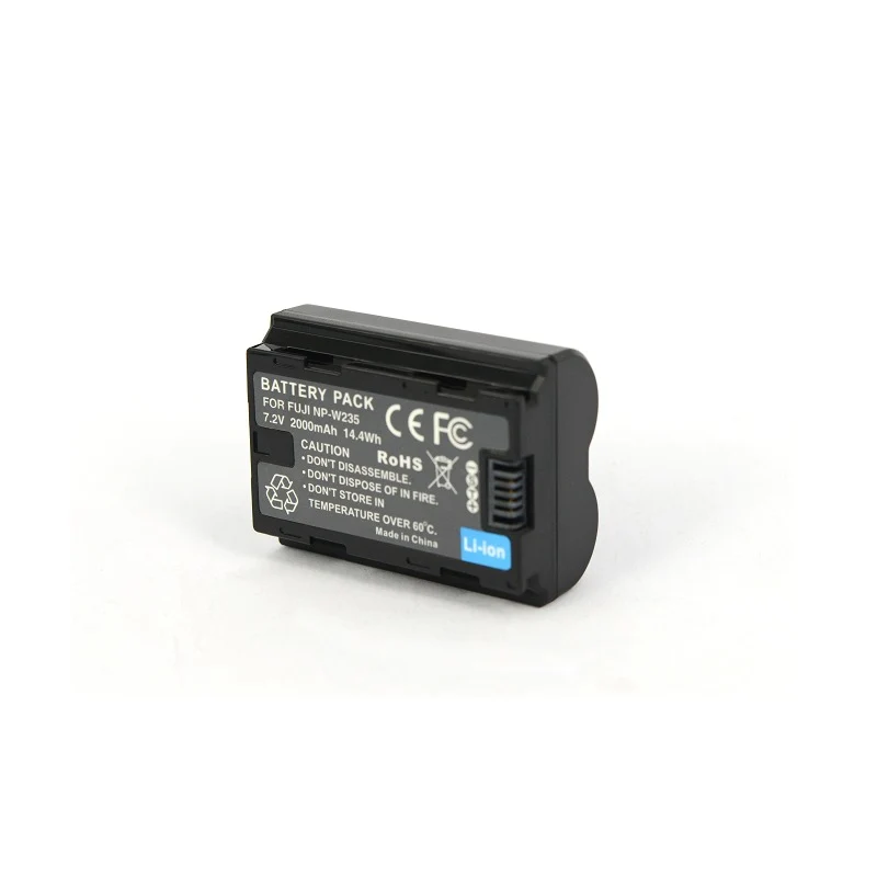 NP-W235 Replacement Camera Battery For FUJIFILM X-T4 7.2V 2000mAh
