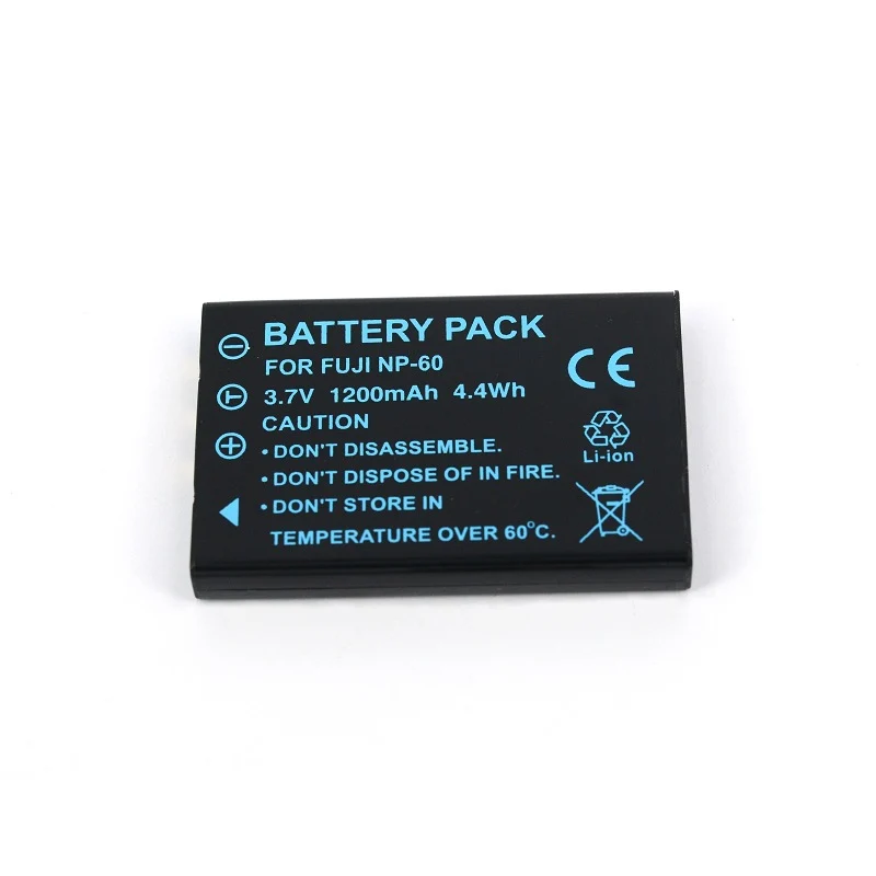 FNP-60 Replacement Camera Battery For Fuji Pent. D-L12 KOD. KLIC-5000 Olymp. LI20B