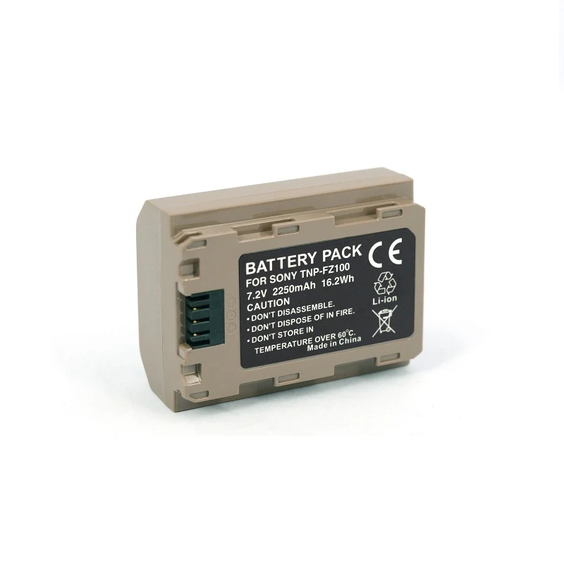 TNP-FZ100 Type-C Replacement Camera Battery For A1 A9 A7R3