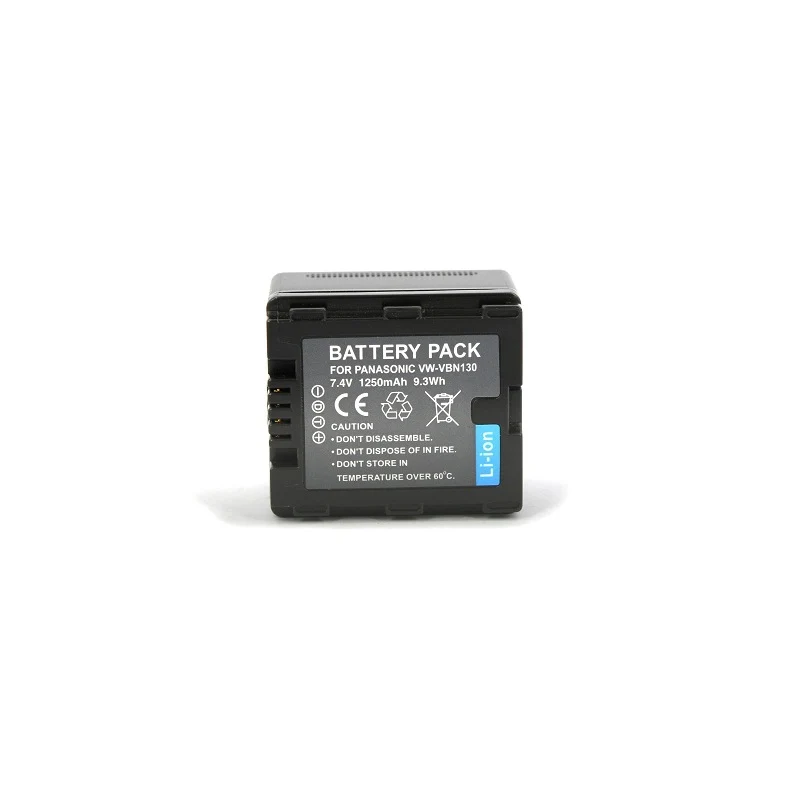VW-VBN130 Replacement Camera Battery For HDC-TM900 HS900 SD800