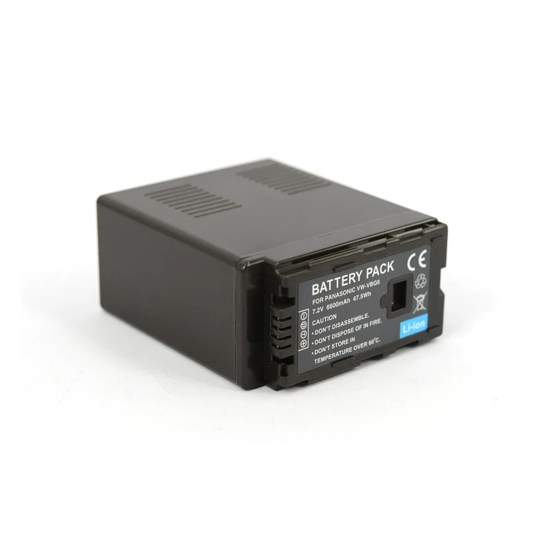 VW-VBG6 Replacement Camera Battery For AG-AC130 AG-AC160 AG-AF100A AG-HMC70
