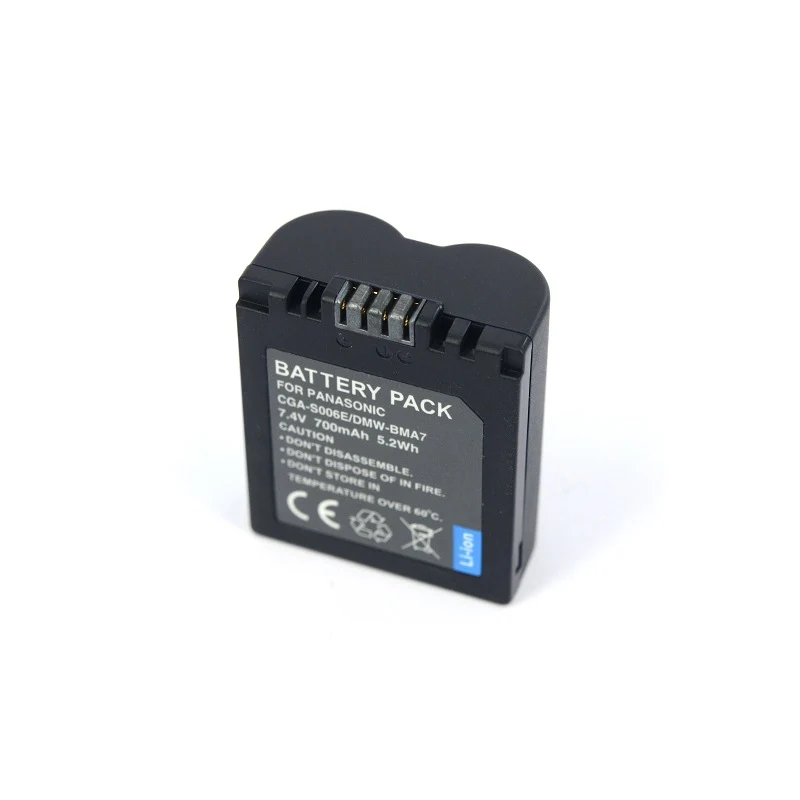 CGA-S006E Replacement Camera Battery For DMC-FZ18 DMC-FZ28