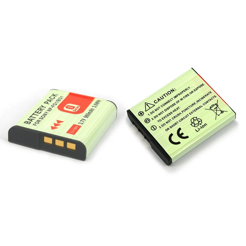 NP-BG1 Replacement Camera Battery For Sony DSC-H10 DSC-H20 DSC-HX10V