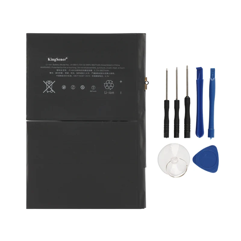 Replacement Battery A1484 For iPad 8th/9th Gen A2270 A2428 A2602 A2603 A2604 8827mAh