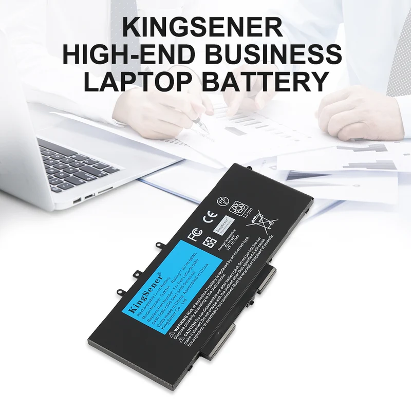 GJKNX 68Wh Battery For Dell Latitude 5480 5580 5280 5288 5488 5590 5591 5490 5491 5495 | PL Stock
