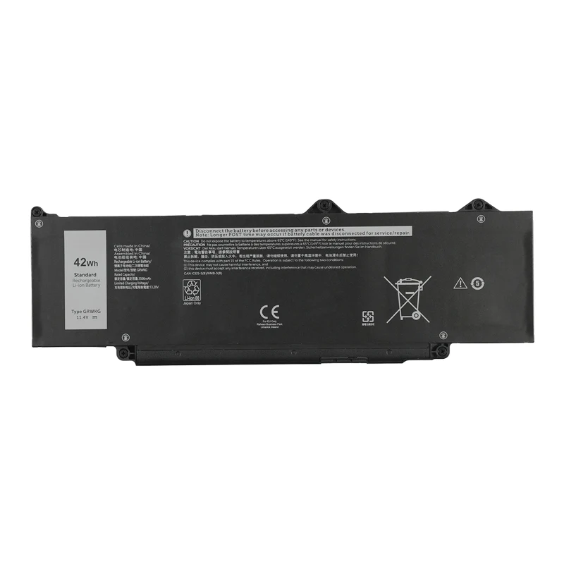 GRWKG Laptop Battery For Dell P170G P170G001 P170G002 P170G003