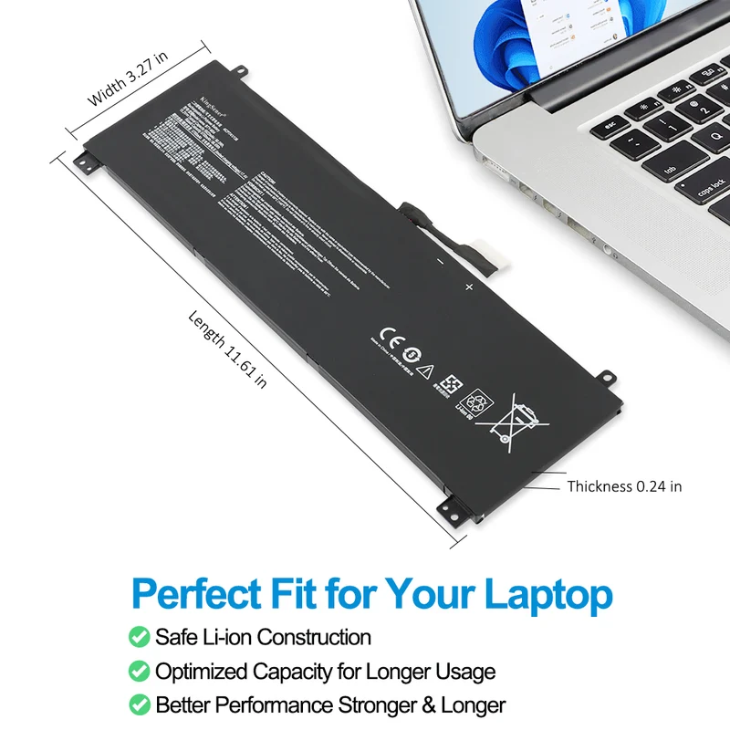 BTY-M54 Replacement Battery For MSI Creator Z17 HX Studio A13VET A13VFT A13VGT A14VFT Series