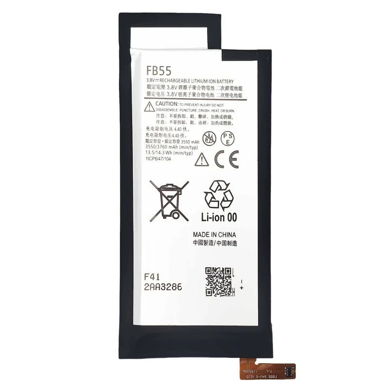 FB55 Replacement Phone Battery For Motorola X Force/Droid Turbo 2