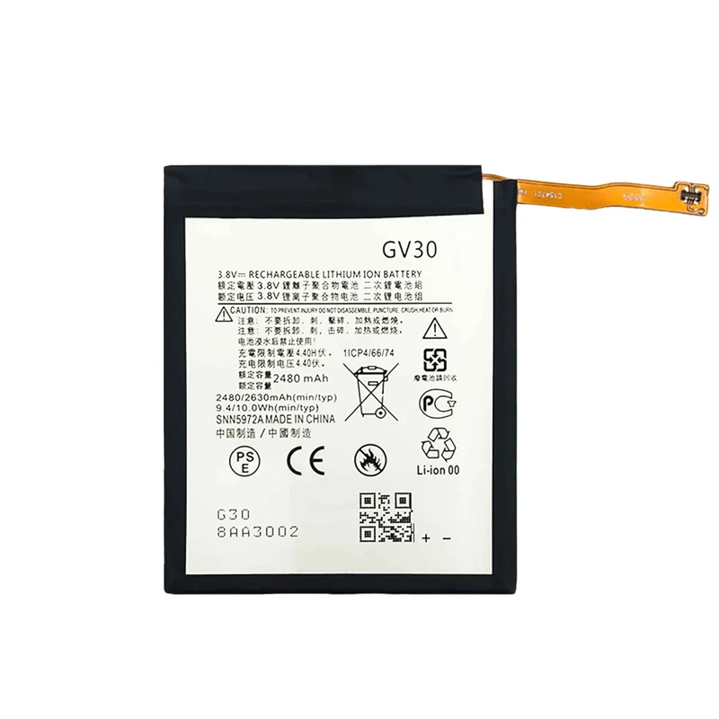 GV30 Replacement Phone Battery For Motorola Z/XT1650