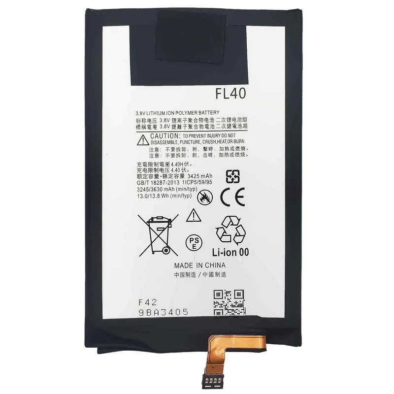 FL40 Replacement Phone Battery For Motorola X Play/X3 Play/Droid Max X2