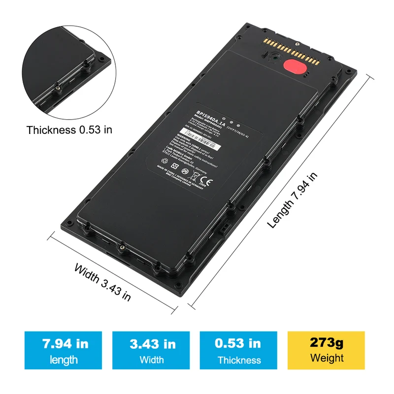 BPIS940A.1A MBP940AA01 Replacement Tablet Battery For lS940.1 Series