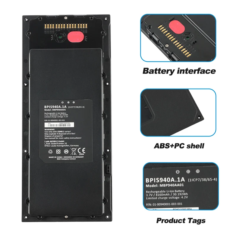 BPIS940A.1A MBP940AA01 Replacement Tablet Battery For lS940.1 Series