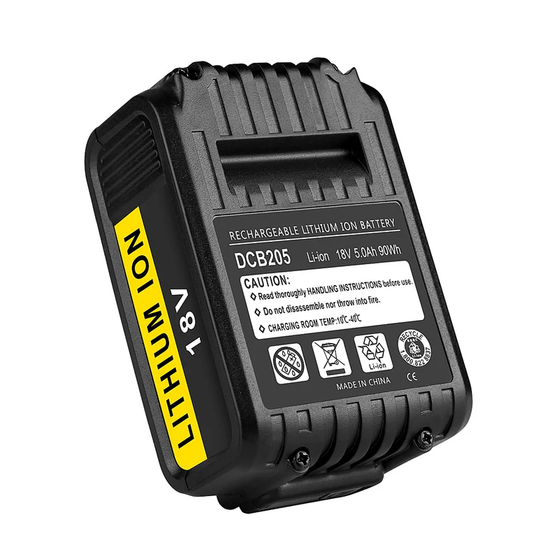 Replacement Power Tool Battery For Dew 18V DCB180 DCB205