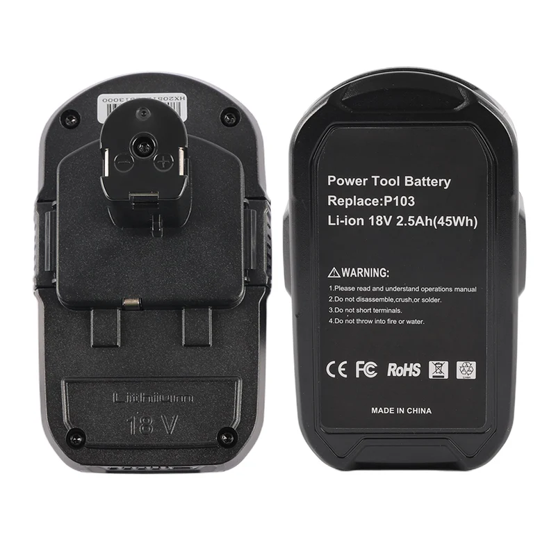 Replacement Power Tool Battery For RYOBI 18V /P103 /P108/