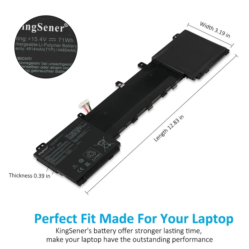 0B200-02520100 Battery For ASUS Zenbook Pro 15 UX580GD