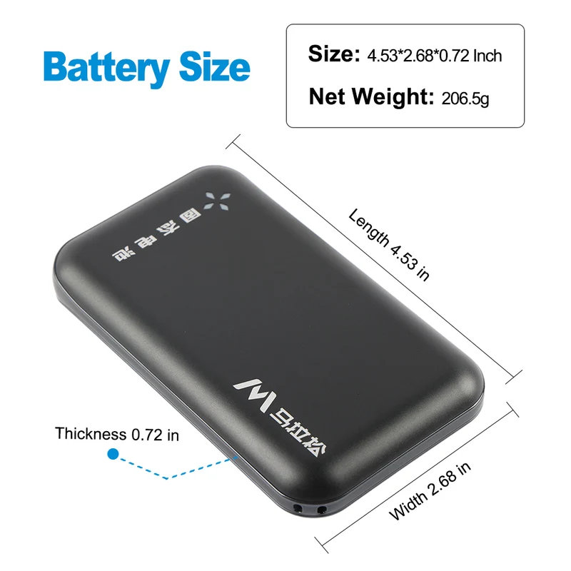 Marathon P10S solid-state battery power bank 10000mAh built-in 40W fast charging portable power bank